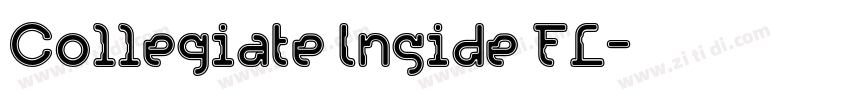 Collegiate Inside FL字体转换